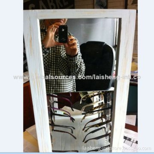 Wooden display stand, measures 620 x 340 x 1750mm
